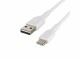 Image 2 BELKIN USB-C/USB-A CABLE PVC 15CM WHITE