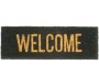 present time Fussmatte Welcome Schwarz 75 cm x 26 cm