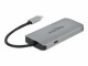 DeLock Dockingstation USB-C ? USB-A/LAN/PD 100W, Ladefunktion: Ja