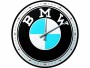 Nostalgic Art Wanduhr BMW Logo Ø 31 cm, Blau/Schwarz/Weiss, Form