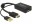 Bild 0 DeLock Adapter HDMI ? Displayport Schwarz, 4K, USB-Strom, Kabeltyp