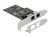 Bild 4 DeLock Netzwerkkarte 2x 2.5 Gbps RJ-45 PCI-Express x2