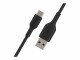Image 9 BELKIN USB-C/USB-A CABLE PVC 1M BLACK  NMS
