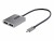 Bild 3 STARTECH 2-PORT USB-C MST HUB 4K60HZ DUAL-MONITOR ADAPTER WINDOWS