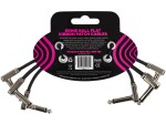 Ernie Ball Patch-Kabel 6221 Flat Ribbon 3er Pack ? 0.15