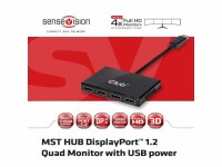Club3D Club 3D Adapter CSV-6400 MST Hub DP1.2 DisplayPort