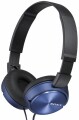 Sony On-Ear-Kopfhörer MDR-ZX310 Schwarz; Blau, Detailfarbe