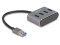 Bild 1 DeLock USB-Hub 4 x USB 3.0 Typ-A, Stromversorgung: USB