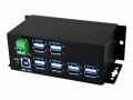 EXSYS Exsys USB 3.0/3.1 Metall HUB 12 Ports