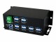 Bild 2 EXSYS USB-Hub EX-1112HMS, Stromversorgung: Terminal Block, USB