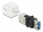 DeLock Keystone-Modul USB3.0 A - B weiss