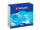 Verbatim CD-R 0.7 GB, Slimcase (10 Stück), Medientyp: CD-R