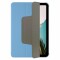 Bild 0 Macally Bookstand Case - Hochwertige Schutzhülle mit Stand- und Sleep-/Wakefunktion für iPad Mini 6G (2021) und Apple Pencil Halterung - Blau