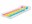 Intex Luftmatratze Rainbow Mat, Breite: 84 cm, Länge: 203