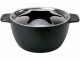 Kisag Fondue-Caquelon Allround Schwarz, Material: Gusseisen