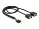 Image 2 DeLock USB2.0 Pinheaderkabel 2x USB2.0 0.4 m