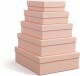 BIGSO BOX Aufbewahrungsbox Cindy - 325552133 dusty pink             5er-Set