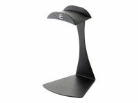 K&M 16075 - Table stand for headphones, headset - black