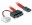 Image 0 DeLock Slim-SATA-Kabel, 30cm, rot, Molex