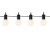 Bild 0 Star Trading Lichterkette Hooky 570 cm, Schwarz/Weiss, Betriebsart