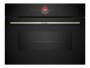 Bosch Einbaubackofen mit Mikrowelle CMG7241B1 Schwarz