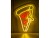 Bild 1 Vegas Lights LED Dekolicht Neonschild Pizza 30 x 23 cm