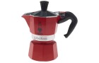 Bialetti Espressokocher Moka Express 1 Tassen, Rot, Material