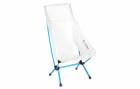 HELINOX Chair Zero High Back, White-Cyan Blue