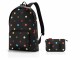 Reisenthel Rucksack Mini Maxi Dots, Volumen: 14 l, Rucksack