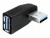 Image 2 DeLock USB3.0 Winkeladapter: A-Buchse zu A-Stecker, für