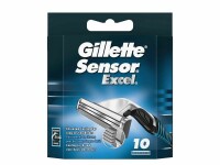 Gillette Rasierklingen SensorExcel 10 Stück - Verpackungseinheit: 10 Stück - Besonderheiten: Keine - Natürlich Leben: Keine Besonderheiten