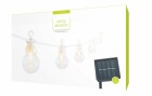 STT Lichterkette Solar Nostalgic, 10 LEDs, 2.7m, Weiss