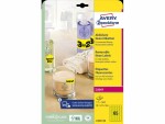 Avery Zweckform - Removable adhesive - neon yellow - 38.1