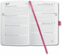 JOLIE Agenda Flair 2025 J5104 1W/2S fuchsia pink ML