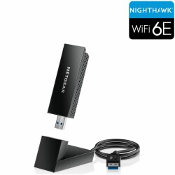 Nighthawk AXE3000 Adapteur WiFi 6E Tri-Bande USB 3.0, jusqu'à 3.0Gbps