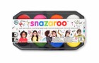 Snazaroo Zubehör Schminkpalette Jumbo, 8 x 18 ml, Set