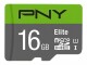 PNY Elite - Scheda di memoria flash (adattatore microSDHC