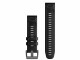 GARMIN Armband Fenix 7 22 mm QuickFit, Farbe: Schwarz