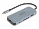DICOTA USB-C 8-IN-1 MULTI HUB 4K PD 100W NS CTLR