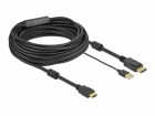 DeLock Kabel HDMI - Displayport, 10m