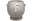 Bild 0 Dameco Pflanzentopf mit Gesicht 16 cm, Grau, Volumen: 4