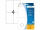 HERMA - Permanent adhesive - white - 52 x