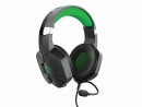 Trust Computer Trust Headset GXT 323X Carus Schwarz, Audiokanäle: Stereo