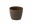 Neogard AG Blumentopf Magnolia Eco, Ø 11 cm, Coffee, Volumen: 0.5 l, Material: Recycling-Kunststoff, Form: Rund, Detailfarbe: Dunkelbraun, Ausstattung: Keine, Einsatzort: Innen und Aussen