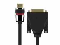 PureLink Kabel HDMI - DVI-D, 0.5 m, Kabeltyp: Anschlusskabel