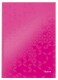 LEITZ     Notizbuch WOW               A4 - 46251023  liniert, 90g              pink