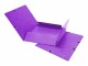 Biella Gummibandmappe A4 Karton, Violett, Typ: Gummibandmappe