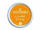 Woodies Stempelkissen Orange, Detailfarbe: Orange