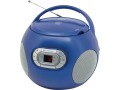 soundmaster Radio/CD-Player SCD2120 Blau, Radio Tuner: FM