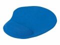 Digitus Ergonomisches Mauspad mit Handballenauflage, blau
